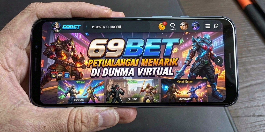 Tampilan gameplay seru di dalam dunia petualangan 69BET.