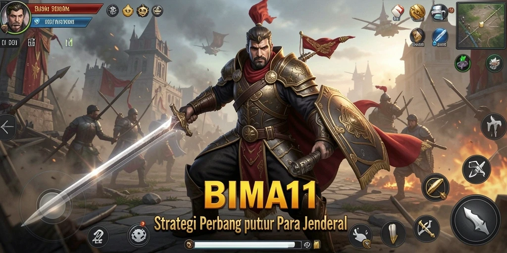 Screenshot BIMA11 menampilkan pertempuran seru dan strategi yang mendebarkan.