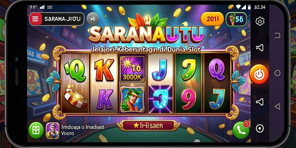 Gameplay mendebarkan di dunia slot SARANAJITU.
