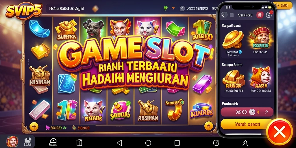 Tampilan screenshot gameplay Slot dari SVIP5 yang mengesankan.