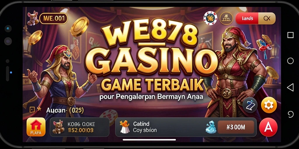 Screenshot gameplay <strong>WE878</strong> menampilkan suasana kasino yang seru dan mendebarkan.